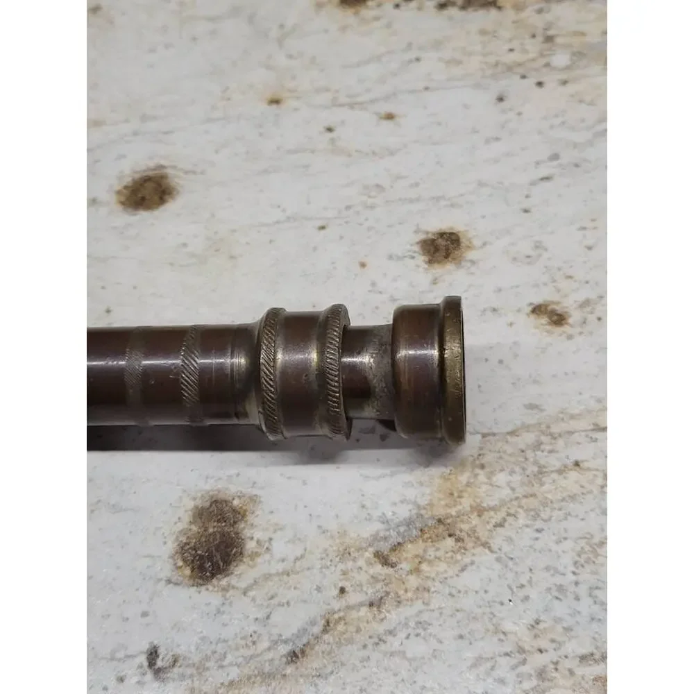 Vintage Brass Nozzle Sprayer, Garden Hose End, Garden decor